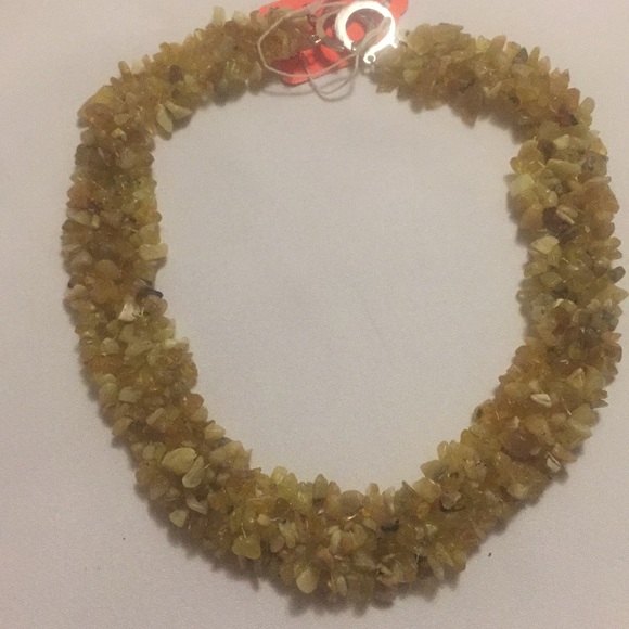 Moonstone chip beads necklace - Picture 4 of 4